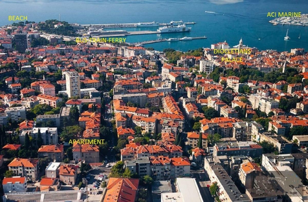 Apartmani Bulić Split Zewnętrze zdjęcie
